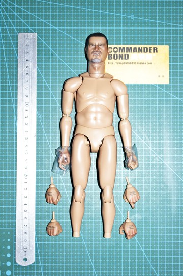 兵家邦 1/6 DAM GKS002 黑幫王國 雷耶斯 2015廣州會場 素體頭雕