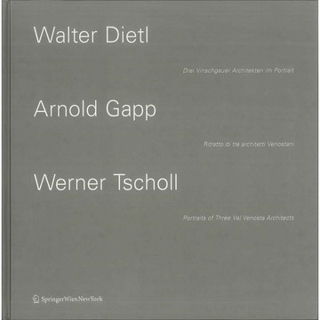 Walter Dietl Arnold Gapp Werner Tscholl -9783211327678 絕版英文設計書 [建築人設計人的店-上博圖書]