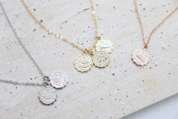 星座多連墜飾項鍊 璀璨星宿 12mm 圓牌項鍊