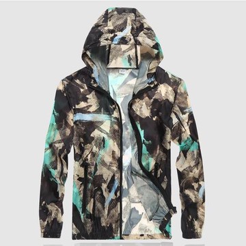 防曬衣男女士大碼皮膚衣薄款透氣夏季戶外運動迷彩外套情侶防曬服