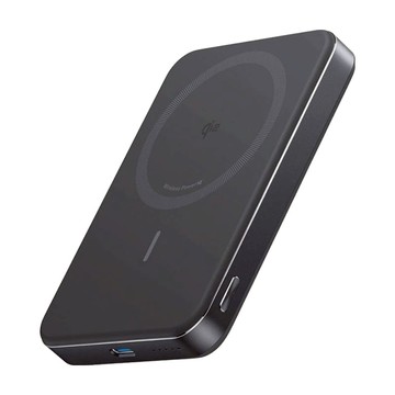 ANKER MagGo Qi2 超薄磁吸行動電源 10000mAh Type-C  黑色  A1664