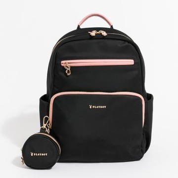 PLAYBOY - 後背包  Soft系列 - 黑色