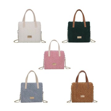 手工包包系列-毛絨小方包(顏色隨機) [大買家]