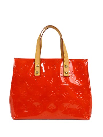 Louis Vuitton - 2005 pre-owned Reade PM handbag - women - Patent Leather/Leather - One Size - Red