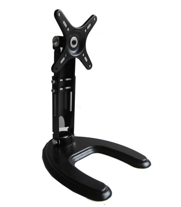 優樂悅~電腦觸膜屏液晶顯示器底座 萬向旋轉桌面鋁合金支架 電視機支架 電視壁掛架 支架