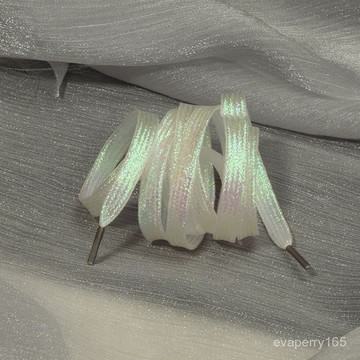🍀臺灣出貨🍀彩色絲綢鞋帶af1空軍一號男女ins潮aj1高幫亮麵鞋帶繩小白鞋配飾禮物