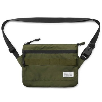 FILTER017 60/40 DOUBLE SACOCHO BAG 機能雙層 肩背袋 / 側背包 (軍綠色)