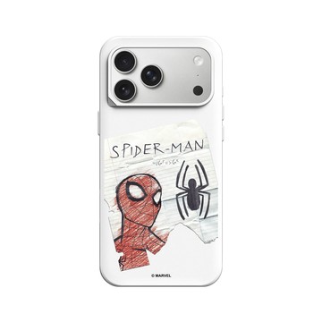 iPhone 17 Pro Max SolidX 白 - 蜘蛛人 Spider-man - 蜘蛛人 - 手繪塗鴉
