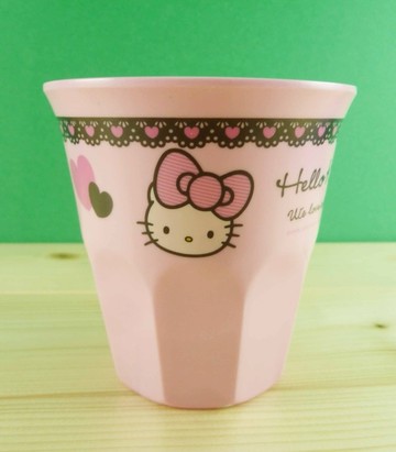 【震撼精品百貨】Hello Kitty 凱蒂貓~杯子~黑粉