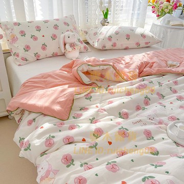 夏被空調被  薄被子非純棉全棉紗 超柔兒童夏涼被 可機洗【雲木雜貨】