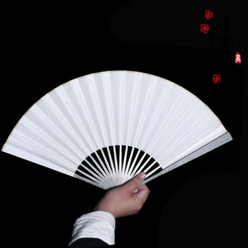 XGEDC鈦合金9寸折疊扇子EDC戰術防身防衛扇太極武術功夫扇禮品扇