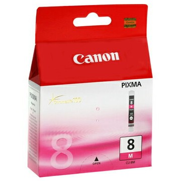 【文具通】Canon 佳能 原廠 墨水匣 墨水夾 CLI-8M 紅色 R1010375【APP滿額下單4%點數(單一帳號最高1000點)】7/31止