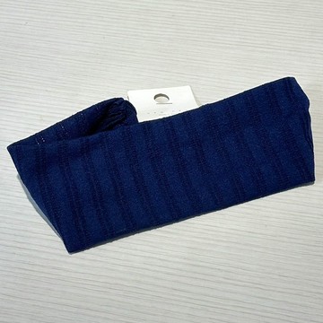 Chemistry_Girls - 韓國 KRAC011直紋 髮帶 (寶藍)