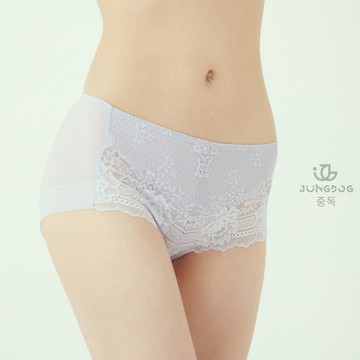 韓國 JUNGDOG 2.0 獨家布料超輕薄無痕內褲 淡水藍 - M