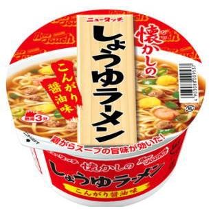 新着 ニュータッチ 懐かしシリーズ カップラーメン 味のスナオシカップ麺とカップ焼きそばの半月15食セット 関東圏送料無料