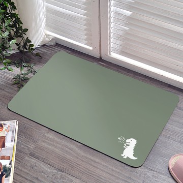 La Belle 軟式珪藻土 吸水 抗菌 地墊 60x39cm 夜光系列 共三款 可水洗 格蕾寢飾