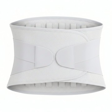 TRUSTO雙重加壓彈力支撐舒適透氣護腰束腰帶 M 灰色  1個