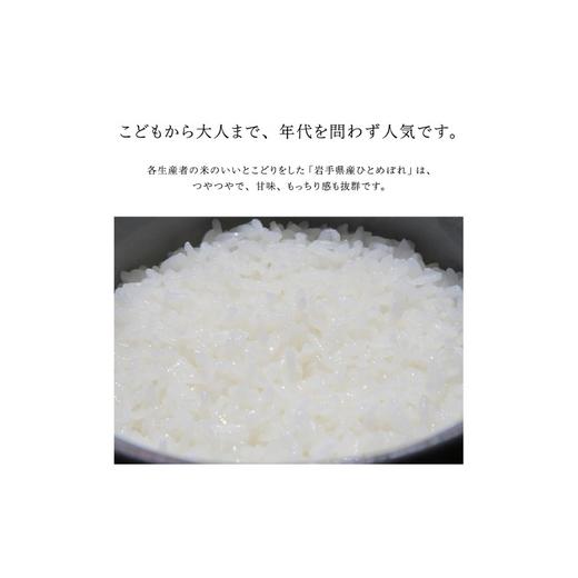 ふるさと納税 岩手県 一関市 令和5年産 新米 ひとめぼれ10kg玄米／無洗米 厳選米