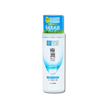 ROHTO 日本HADALABO肌研極潤4重玻尿酸化妝水170ml/瓶-清爽型(洗臉後妝前濕敷保養護膚水)