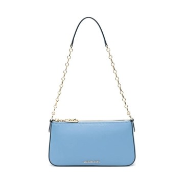 MICHAEL KORS MEDIUM CHAIN POUCHETTE FRENCH BLUE 藍色女款包包