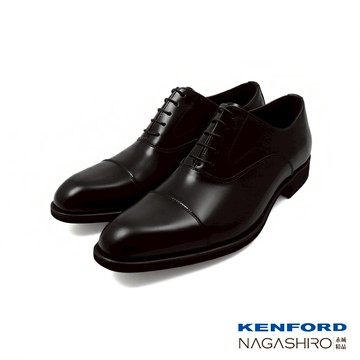 【KENFORD】日系經典系列簡約質感橫飾牛津鞋 黑色(KP28-BL)