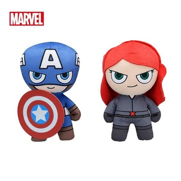 SEGA Prize Marvel Chibi美國隊長&黑寡婦SP絨毛（隨機出貨）