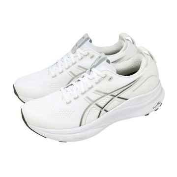 Asics 亞瑟士 慢跑鞋 GEL-Kayano 32 男鞋 米白 灰 支撐 運動鞋 1011C052100