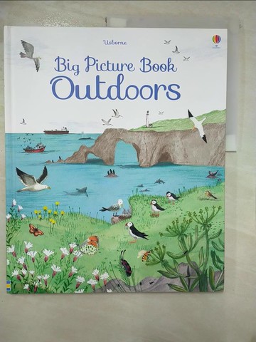 【書寶二手書T6／兒童文學_ETH】Big Picture Book Outdoors (Big Picture Books) [Hardcover]_Lacey, Minna / Russell, John (ILT) / Stubbs, Rachel (ILT)