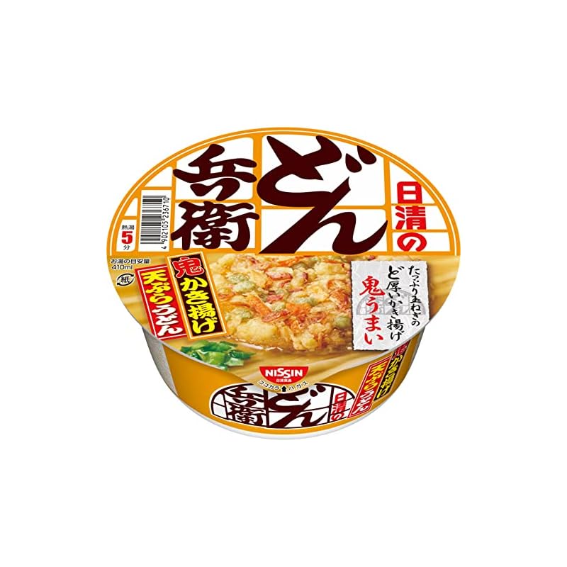 日清食品 どん兵衛 かき揚げ天ぷらうどん 97g12個