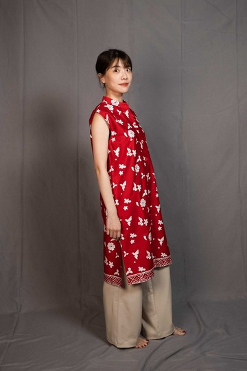 印尼蠟染 Batik - 無袖罩衫