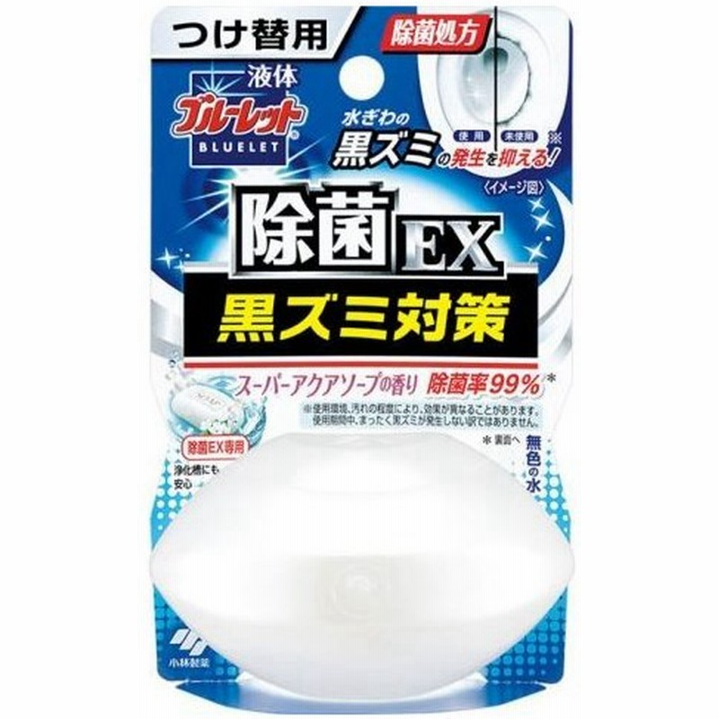 液体ブルーレットおくだけ除菌ｅｘ スーパーアクアソープの香り つけ替用 ７０ｍｌ ブルーレットおくだけ 洗浄剤 トイレ用 毎 通販 Lineポイント最大0 5 Get Lineショッピング