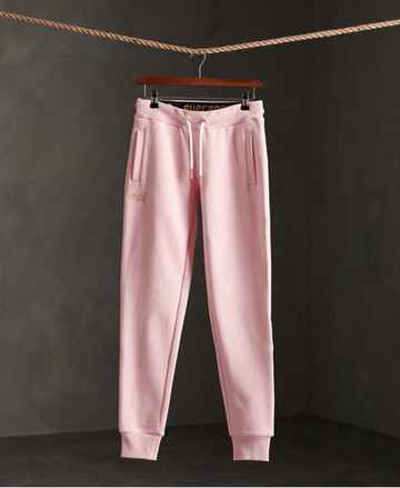 Superdry Women's Women's Orange Label Elite Joggers Pink / Fade Pink - Size: 10 Size: 6
