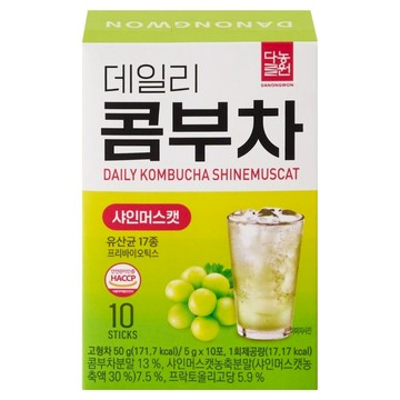 Danongwon 乳酸菌康普茶 麝香葡萄  5g  10包  1盒