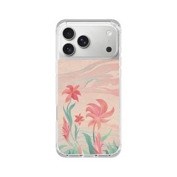 iPhone 17 Pro Max ClearX (MagSafe 兼容) 晶透白 - 欣蒂小姐 Miss Cyndi - 花火