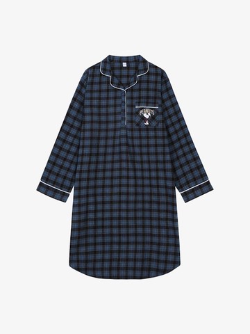 Snoopy Cotton Fleece-Lined Pajama Dress