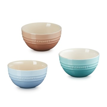 LE CREUSET -瓷器韓式飯碗350ml (卡布奇諾/悠然綠/海岸藍 3色選1)