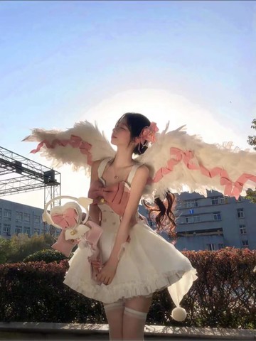 心動預告/心跳預警Lolita可愛輕甜姐妹裝高腰吊帶jsk洛麗塔連衣裙