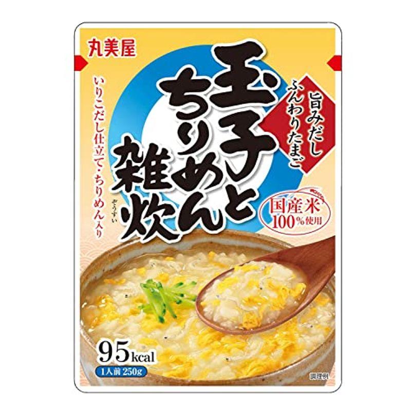 丸美屋 旨みだし ふんわりたまご 玉子とちりめん雑炊 250g