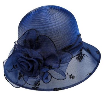 【巴黎精品】現貨+預購 防曬帽漁夫帽遮陽帽大帽簷戶外登山帽透氣速乾-歐根紗女帽子7色a1jg18