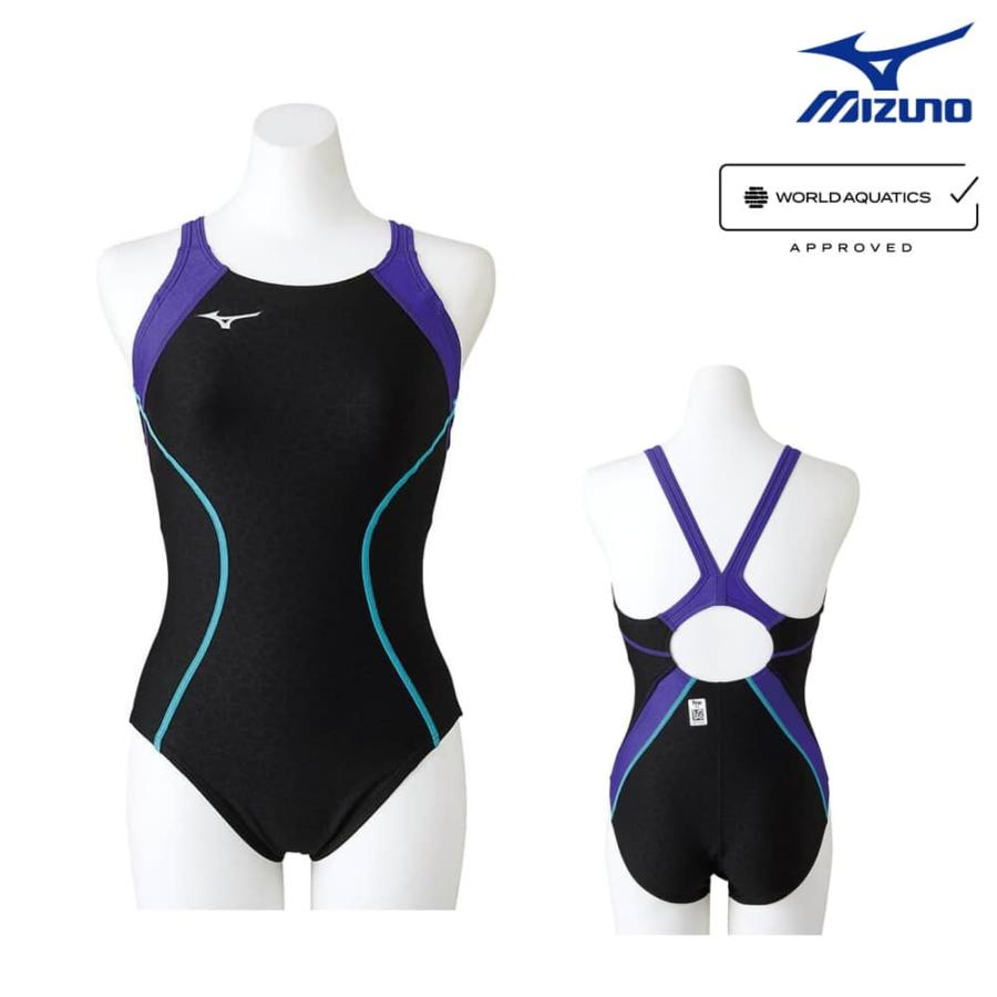 ミズノ MIZUNO 競泳水着 レディース WORLD AQUATICS承認 ST Lala ローカット N2MAA245 | LINEショッピング