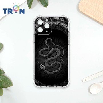 TRON IPhone 11 PRO 黑白蛇圖騰 四角防摔 軟殼 手機殼