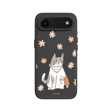 iPhone Air SolidX 黑 - 小犬工作室 The little K9s - I'm with you（貓款）
