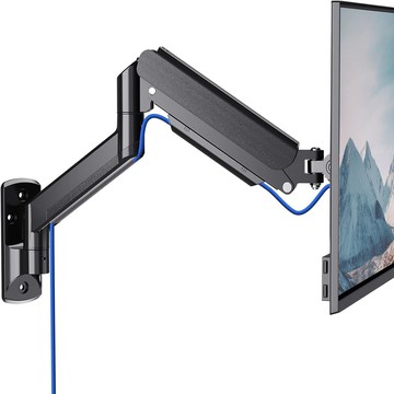 墻板式顯示支架單臂顯示器支架電腦支架適配17-34寸顯示器