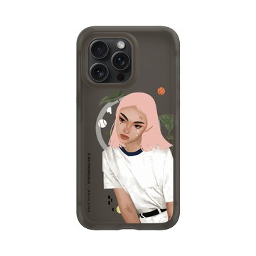 iPhone 15 Pro Max AirX 本質黑 - Janice Sung - Pink Sand 粉砂