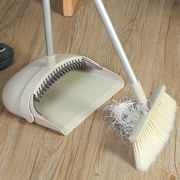 掃把簸箕套裝家用組合掃地笤帚撮箕捎把掃帚軟毛室內不粘頭發神器