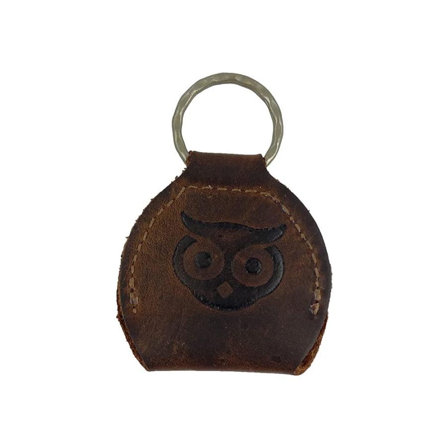 Rustic Guitar Pick Holder Leather Key Chain Handmade by Hide  Drink    Bou