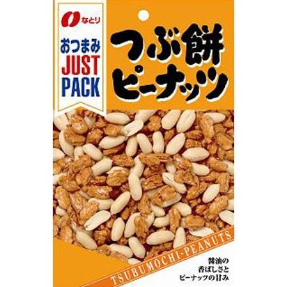 JUSUTPACK　つぶ餅ピーナッツ75g（10袋入）