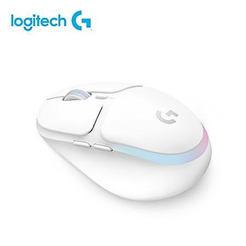 羅技Logitech無線滑鼠/G705/Aurora/白/2.4G/BT/LIGHTSPE