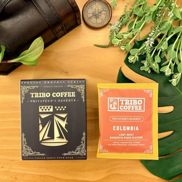 【TRIBO COFFEE】哥倫比亞 瑪格麗特 十里桃花  厭氧蜜處理 淺焙濾掛式咖啡 (5入/ 10入)