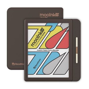 Readmoo 讀墨 mooInk Nana 7吋 彩色電子書閱讀器-巧克力馬丁尼